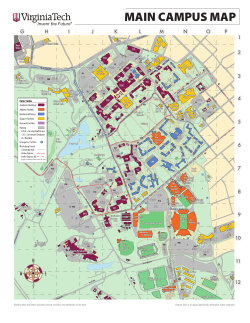 main campus map