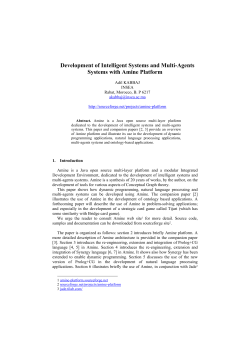 Development of Intelligent Systems and Multi