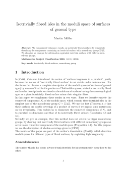 Isotrivially fibred isles in the moduli space of surfaces of general type