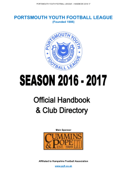 - Portsmouth Youth Football League