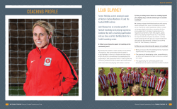 COACHING PROFILE LEAH BLAYNEY