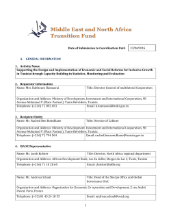 Supporting the Design and Implementation of Economic and Social