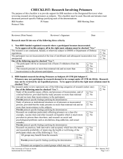 Prisoners - The University of Texas at Austin