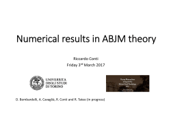 Numerical results in ABJM theory