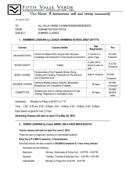 these summer activities