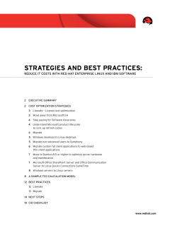 StrategieS and beSt practiceS