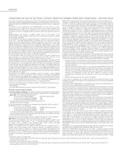 AUCTION SALES ENGliSH