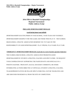 2003 FHSAA Girls Volleyball Championships