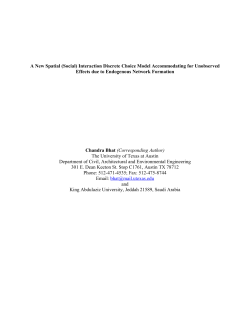 A New Spatial (Social) Interaction Discrete Choice Model