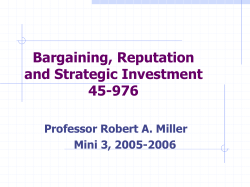 Experimental Approach to Business Strategy 45-922