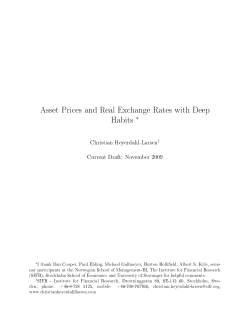 Asset Prices and Real Exchange Rates with Deep Habits
