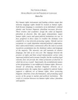 Introduction: - Columbia Law School