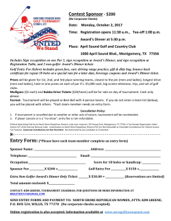 Contest Sponsor- $200 - North Shore Republican Women