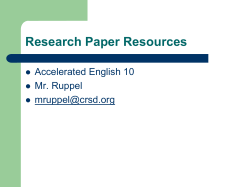 Note Card Template for Source with Author and Page Numbers