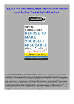 Epub/PDF How to Stubbornly Refuse to Make