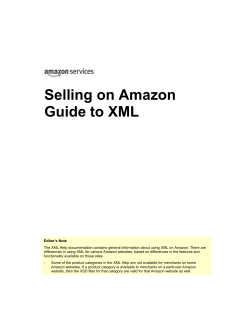 4. Manage Orders with XML