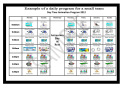 Please click here for an example of our daily program (Opens As