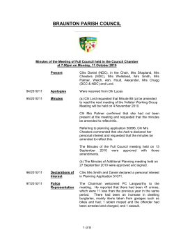 Present - Braunton Parish Council