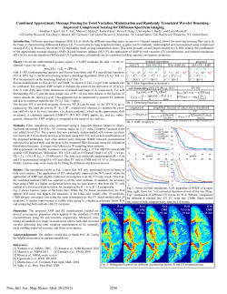 Combined Approximate Message Passing for Total Variation