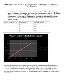 Hydrogen Atom and Analytic Considerations