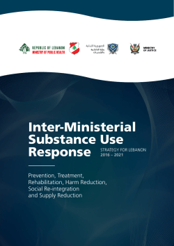 Inter-Ministerial Substance Use Response