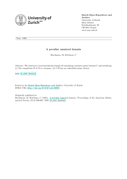 A peculiar unmixed domain