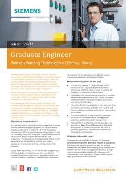 Graduate Job Description