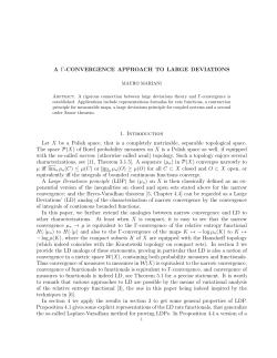 A Gamma-convergence approach to large deviations