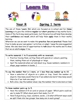 yr-spring-learn-its - The Mathematics Shed