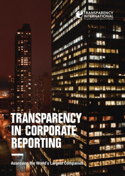 Assessing the World&acute;s Largest Companies