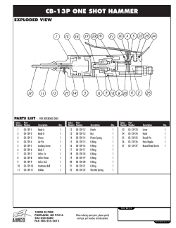 cb-13p one shot hammer