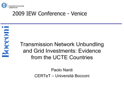 presentation - International Energy Workshop