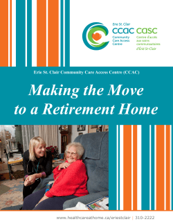 Making the Move to a Retirement Home