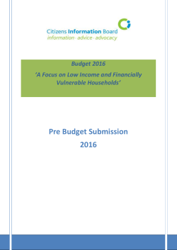 The loss of Rent Supplement acts as a disincentive to people taking