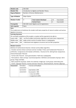 SM-4328 - Faculty of Science, UBD