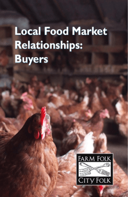 Local Market Relationships - Buyers