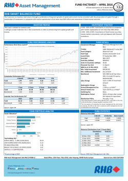 RHB Smart Balanced Fund