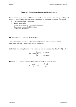 Chapter 5 Discrete Probability Distributions