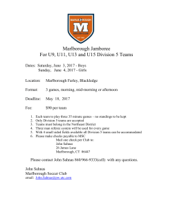 Dates: Saturday, June 3, 2017 - Boys