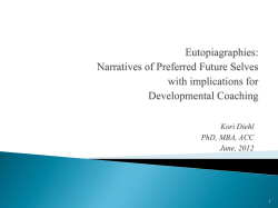 Narratives of Preferred Future Selves with Implications for