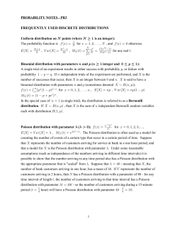 Probability Review 3