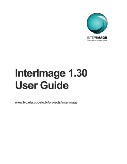InterImage 1.30 User Guide - LVC-PUC-RIO