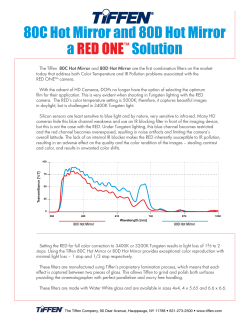 Hot Mirror 80C and 80D Red One