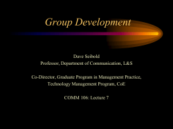 Group Development