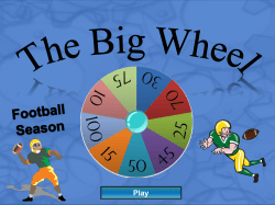 Big Wheel Football