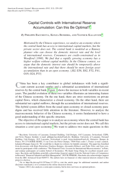 Capital Controls with International Reserve Accumulation: Can this