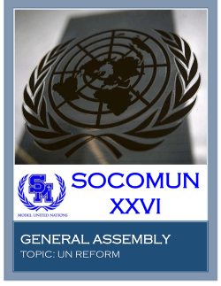 topic: un reform