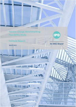 Service Charge Benchmarking Feasibility Study Context Report