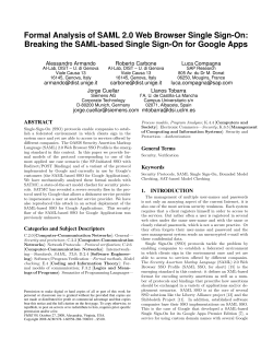 Formal Analysis of SAML 2.0 Web Browser Single