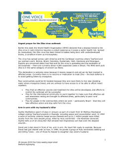 Earlier this week the World Health Organisation (WHO